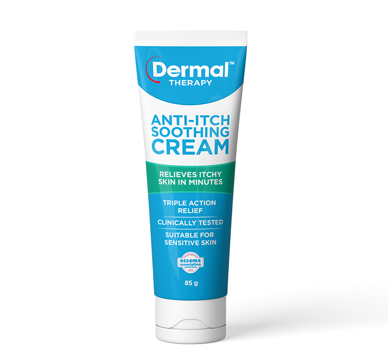 Dermal Therapy Anti Itch Soothing Cream Front of Tube image