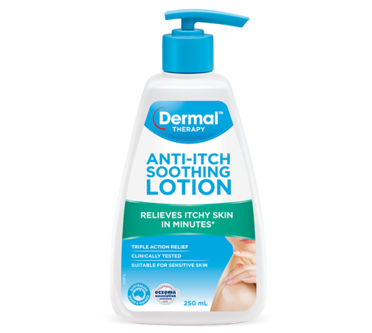 Dermal Therapy Anti Itch Soothing Lotion Front of Bottle image