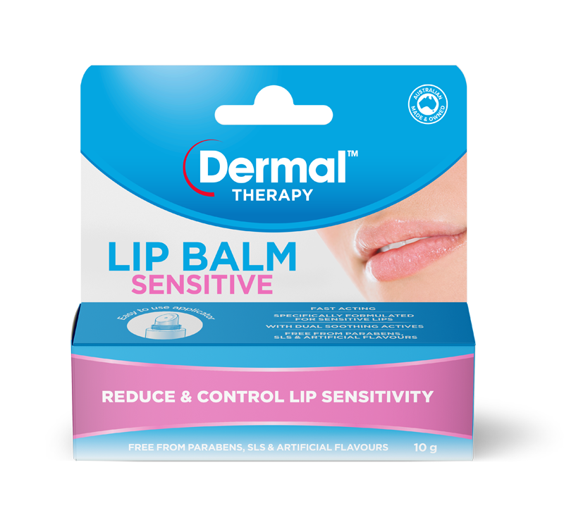 Dermal Therapy Lip Balm Sensitive front of pack image