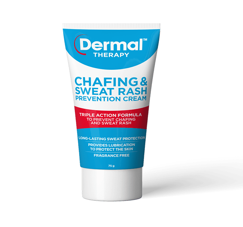 Chafing And Sweat Rash Prevention Cream Anti Chafing Cream Dermal Therapy