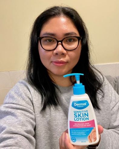 Sensitive skin lotion