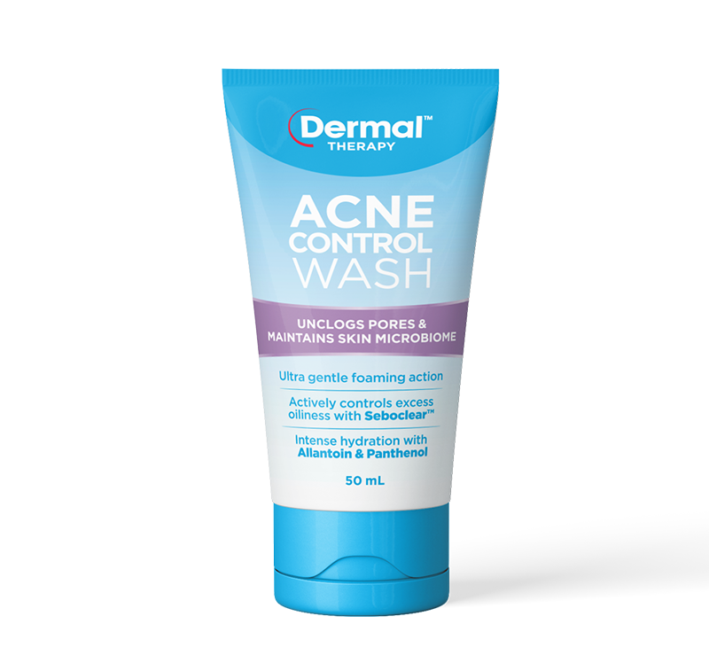 Acne Control Wash 50ml front of tube image