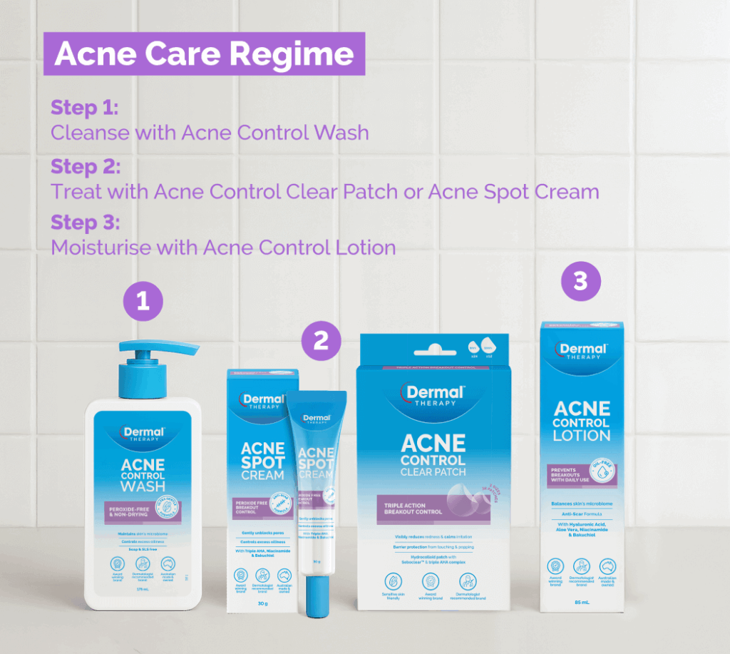 Curated visual reference: Picture Idea: Acne Control Lotion Treatments For Acne Skin