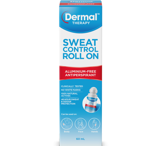 Sweat control roll-on carton image