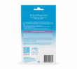 Back view of Dermal Therapy Acne Control Clear Patch packaging displaying product description, directions for use, ingredients list, barcode, QR code, and details about two patch sizes (8mm and 10mm) with 36 patches in total.
