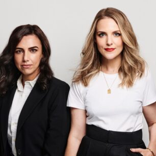 Beauty editors Sarah Tarca and Sherine Youssef gloss etc