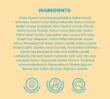 Ingredients list for Dermal Therapy Daily Face Cleanser displayed on a beige background.