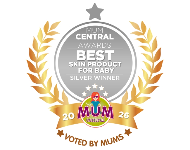 Mum Central Best Skin Product for Baby 2026 Silver Winner